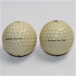 Actual Titleist Golf Balls from 1977/78 A.N.G.C. Video with Masters Tournament Stamped On Ball