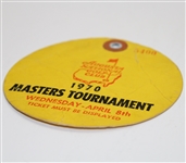 1970 Masters Tournament Wednesday Par 3 Day Ticket #5400