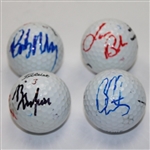 Miscellaneous Lot of Multi-Signed and Single Signed Golf Balls JSA ALOA