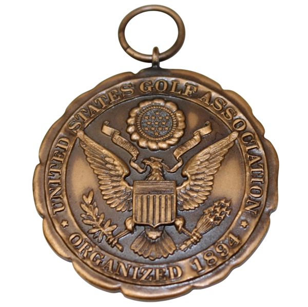 1941 Amateur Public Links Sectional Qualifying Rounds Low Scorer Medal - Kansas City - Robert Sommers Collection