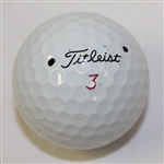 Mike Weir Signed Personal Used Golf Ball JSA ALOA