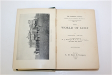 1898 'The World of Golf' Book by Garden Smith - The Isthmian Library