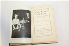 1921 'Chick Evans' Golf Book' 1st Edition with 65 Illustrations