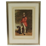 1923 John Taylor Print Engraved by W.A. Cox - Framed