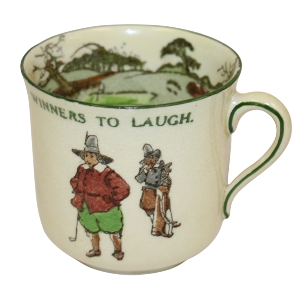Royal Doulton Golf Themed Tea Cup Circa 1920 - R. Wayne Perkins Collection