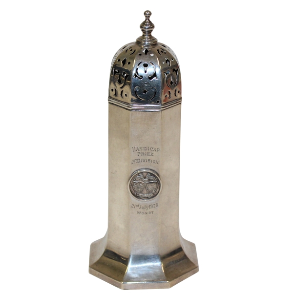 Sterling Silver Lytham and St. Annes Handicap Prize Trophy - July 21, 1928 - R. Wayne Perkins Collection