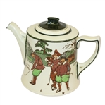 Royal Doulton Golf Themed Tea Pot - Circa 1915 - R. Wayne Perkins Collection