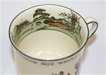 Royal Doulton Golf Themed Tea Cup Circa 1920 - R. Wayne Perkins Collection