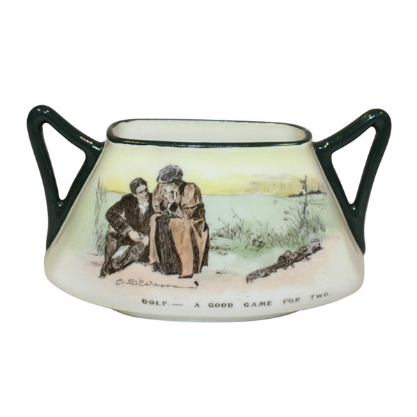 Royal Doulton Gibson Golf Vase - R. Wayne Perkins Collection