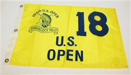 2000 US Open Flag and 2004 US Open Merch Shop Flag - Tiger and Goosen Wins