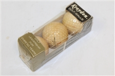 Al Besselink Golf Ball Box, Dunlop Box with 3 Sleeves, Tony Lema Sleeve, & Two Dunlop Golf Balls