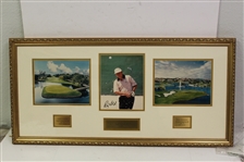 Ray Floyd Signed Photo - 1998 Doral Pepsi Pro-Am Display - Framed JSA ALOA