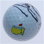 Sergio Garcia Signed Masters Logo Golf Ball JSA ALOA