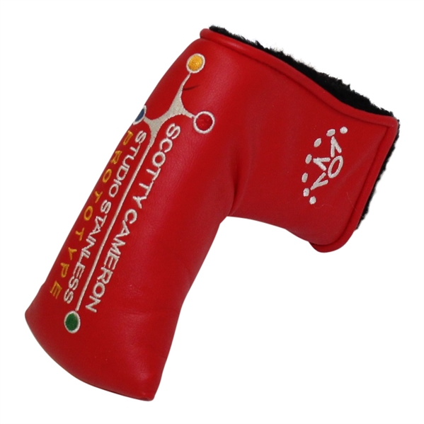 Scotty Cameron 2002 Studio Stainless Prototype Red Headcover