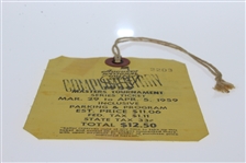 1959 Masters Series Badge #2203 - Complimentary Stamp