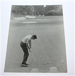 Lot of Eight 11 x 14 Photos of Golfers at Augusta National - Palmer(x2), Player, others