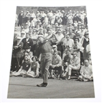 Lot of Eight 11 x 14 Photos of Golfers at Augusta National - Palmer(x2), Player, others