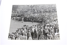 Lot of Eight 11 x 14 Photos of Golfers at Augusta National - Palmer(x2), Player, others