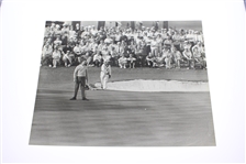 Lot of Eight 11 x 14 Photos of Golfers at Augusta National - Palmer(x2), Player, others