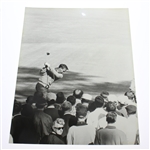 Lot of Eight 11 x 14 Photos of Golfers at Augusta National - Palmer(x2), Player, others