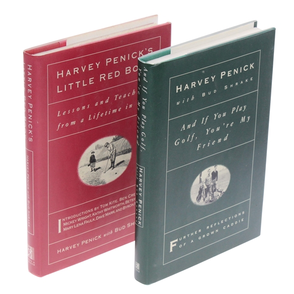 Harvey Penick Matched Set of Golf Books