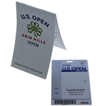 2017 US Open at Erin Hills Official Yardage Guide & Player Guest Badge