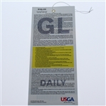 Brooks Koepka Signed 2017 US Open at Erin Hills Sunday Ticket JSA ALOA