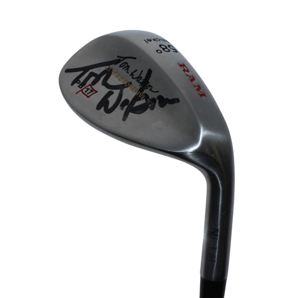 Tom Watson Signed 1982 US Open Commemorative 58 Degree Wedge JSA ALOA