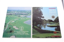 Fourteen Winner Signed PGA Championship Programs 1987-2008 JSA ALOA