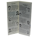 1990 Merrill Lynch Shootout Multi-Signed by 10 Including Payne Stewart JSA ALOA