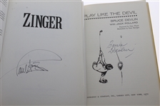 Four Signed Golf Books - Casper, Devlin, Azinger, & Nichols JSA ALOA
