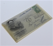 Bobby Jones 1981 Cachet Signed by Six: Casper, Fleck, Littler, Moody, Graham, & Nelson JSA ALOA