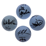 Ryder Cup Logo Signed Golf Balls by Lehman, Jacobsen, Oosterhuis, & Duval JSA ALOA