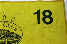 2000 Women's US Open at Merrit Club Multi-Signed Flag - 40+ Signatures JSA ALOA