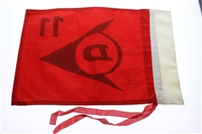 Tony Jacklin Signed Dunlop Course Flown 11th Hole Flag JSA ALOA