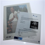 Byron Nelson Signed Ltd Edition Giclee #120/150 with Letter JSA ALOA