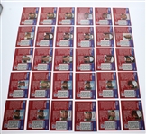26 Signed Senior Golf Cards - 4 Unsigned JSA ALOA