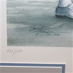 Payne Stewart Signed Ltd Ed '18th at Harbour Town Golf Links' Lithograph #433 - Framed JSA ALOA