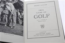1989 Memorial Tournament Ltd Ed Book Honoring Sir Henry Cotton #56/200