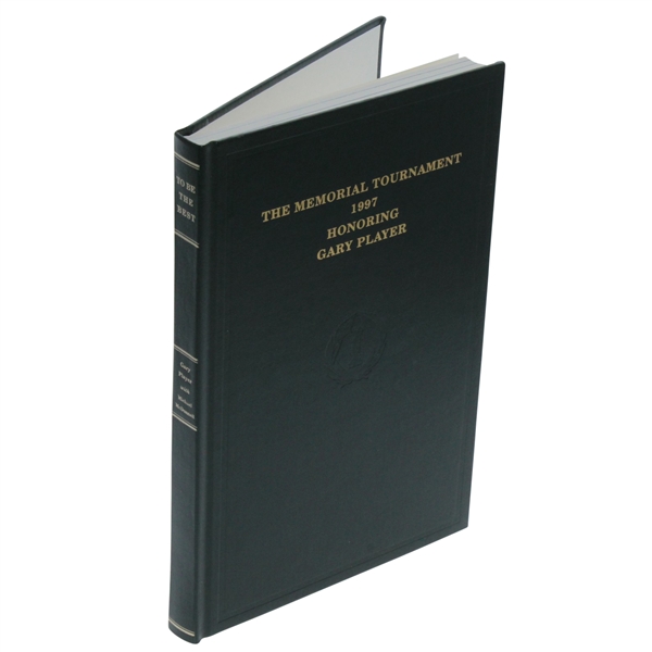 1997 Memorial Tournament Ltd Ed Book Honoring Gary Player #133/200 - Signed JSA ALOA