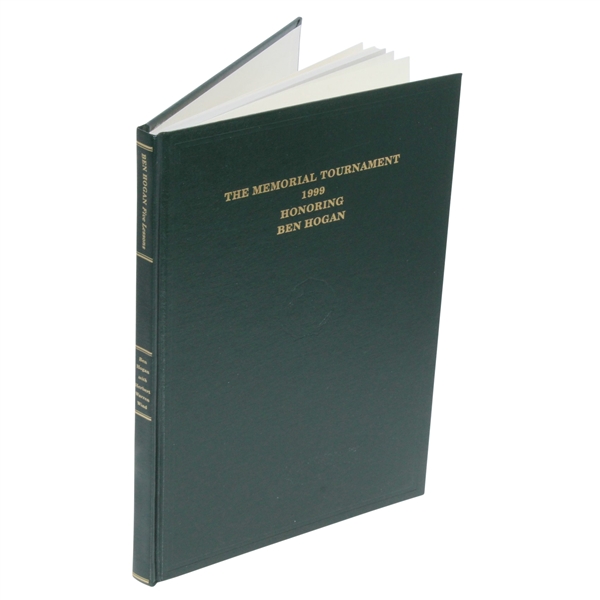 1999 Memorial Tournament Ltd Ed Book Honoring Ben Hogan #193/250