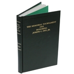 1992 Memorial Tournament Ltd Ed Book Honoring Joseph C. Dey, Jr. #25/220