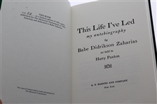 1999 Memorial Tournament Ltd Ed Book Honoring Babe Zaharias #83/200
