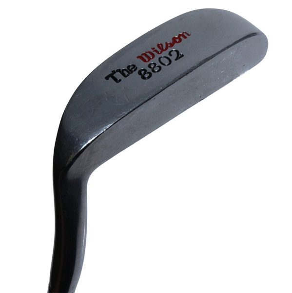 The Wilson 8802 Putter with Honors Leather Headcover