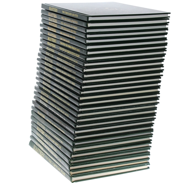 1978-2005 Masters Tournament Annuals Including First 40 Years - First Twenty-Eight!