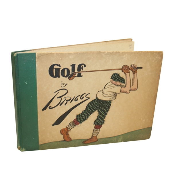 1916 Golf by Briggs Cartoon Book