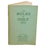 The Rules of Golf 1949 Edition