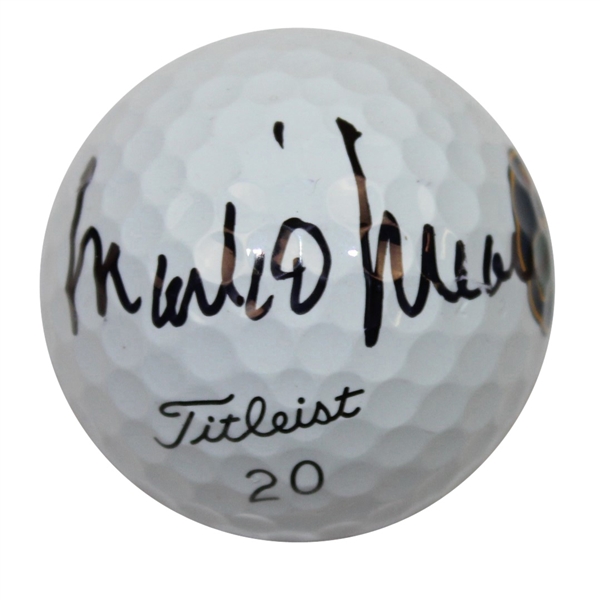 Mark OMeara Signed Augusta National Member Logo Golf Ball JSA ALOA