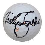 Nick Faldo Signed Masters Logo Golf Ball JSA ALOA