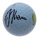 Justin Thomas Signed Masters Logo Golf Ball JSA ALOA